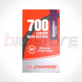Cámara Chaoyang 700x23 Válvula Presta