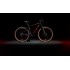 Bicicleta Venzo Eolo - 2025 disco mecánico, 21 vel negro /rojo talle M