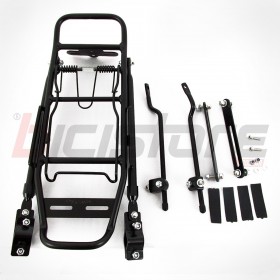 Portapaquete de Aluminio para Bici Apto para Disco